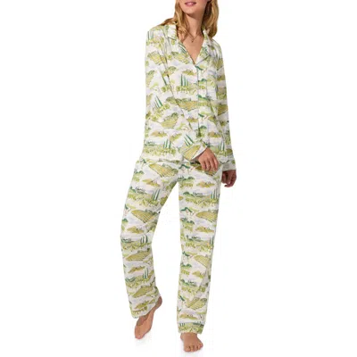 Bedhead Pajamas Print Jersey Pajamas In Multi