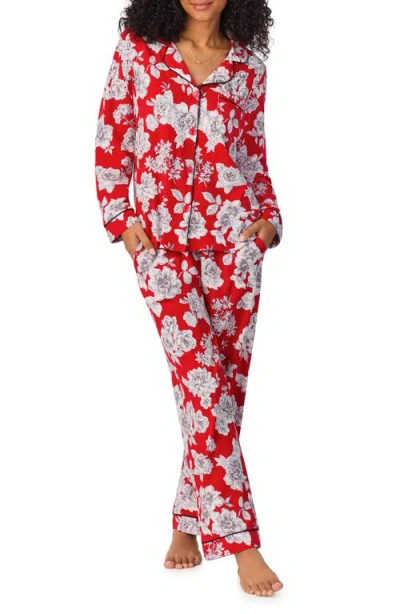 Bedhead Pajamas Print Jersey Pajamas In Camellias