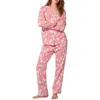 Bedhead Pajamas Print Jersey Pajamas In Pink