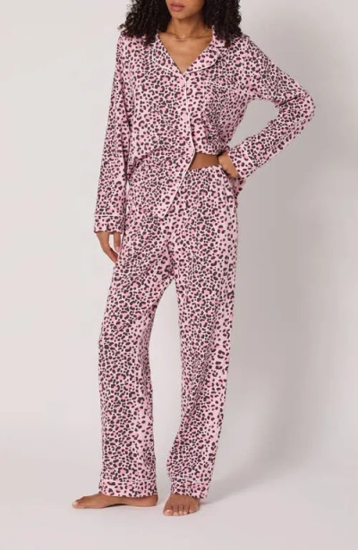 Bedhead Pajamas Print Jersey Pajamas In Pink