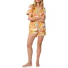 Bedhead Pajamas San Francisco Shorty Pajama Set In Multi