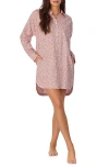 Bedhead Pajamas Print Organic Cotton Jersey Nightshirt In Willow Ditsy