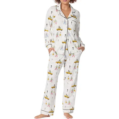Bedhead Pajamas Print Pajamas In White