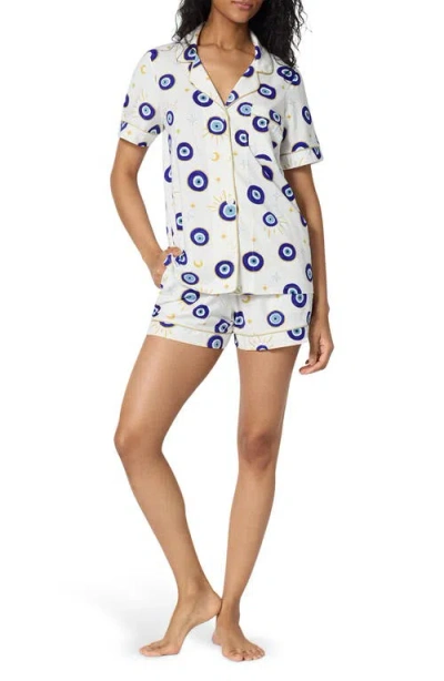 Bedhead Pajamas Print Short Pajamas In Multi