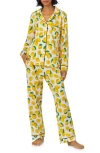 Bedhead Pajamas Print Stretch Jersey Pajamas In Main Squeeze