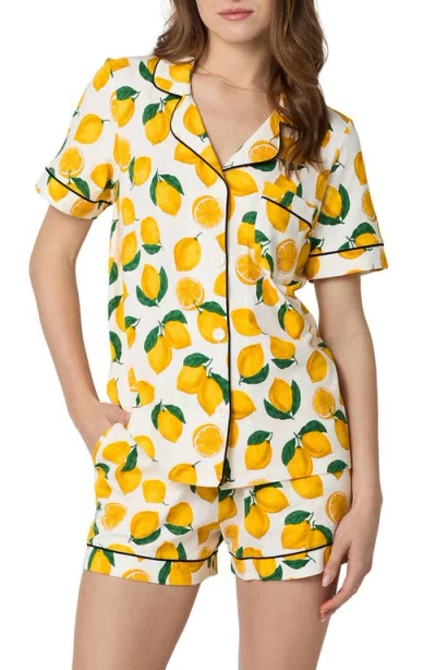 Bedhead Pajamas Print Stretch Jersey Short Pajamas In Multi