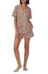 Bedhead Pajamas Print Stretch Jersey Short Pajamas In Fresh Picks