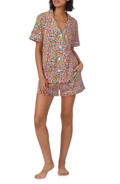 Bedhead Pajamas Print Stretch Jersey Short Pajamas In Fresh Picks