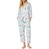 Bedhead Pajamas Print Stretch Organic Cotton Crop Pajamas In Neutral
