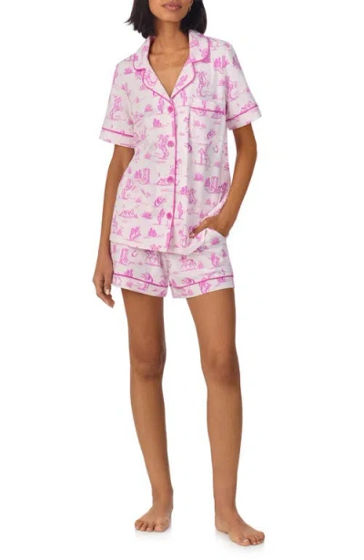 Bedhead Pajamas Print Stretch Organic Cotton Jersey Short Pajamas