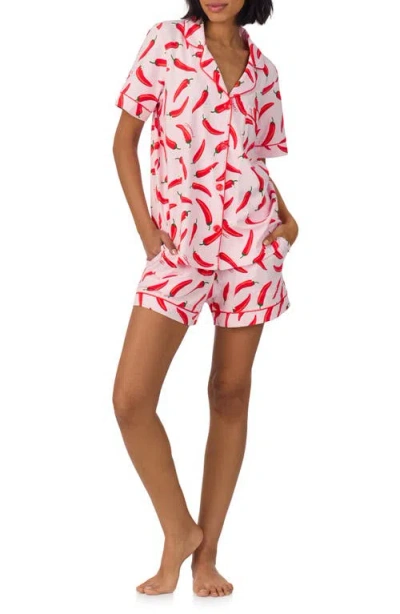 Bedhead Pajamas Print Stretch Organic Cotton Jersey Short Pajamas