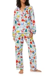 Bedhead Pajamas Print Stretch Organic Cotton Pajamas In Multi