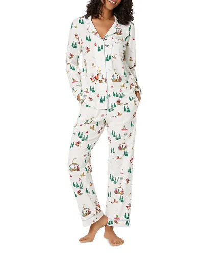 Bedhead Pajamas Print Stretch Organic Cotton Pajamas In Multi