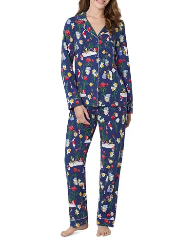 Bedhead Pajamas Shirt & Pants Pajama Set - Exclusive In Blue