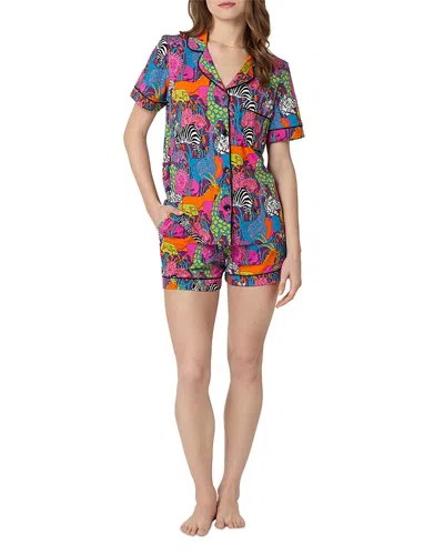 Bedhead Pajamas Shirt & Shorts Pajama Set - Exclusive In Multi