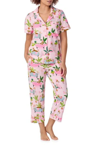 Bedhead Pajamas Stretch Cotton Jersey Pajamas In Multi