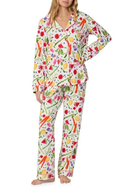 Bedhead Pajamas Stretch Cotton Jersey Pajamas In Multi