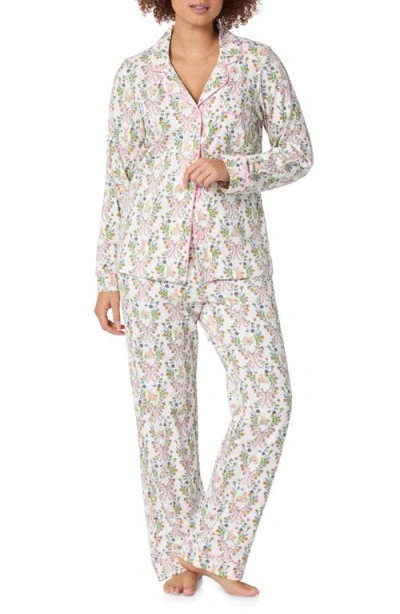 Bedhead Pajamas Stretch Cotton Jersey Pajamas In Neutral
