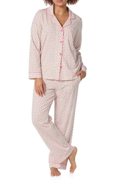 Bedhead Pajamas Stretch Cotton Jersey Pajamas In Pink