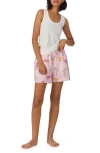 Bedhead Pajamas Stretch Organic Cotton Short Pajamas In Pink