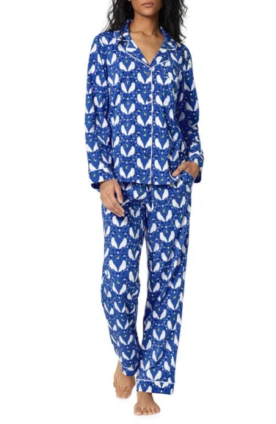 Bedhead Pajamas Teapot Cotton Blend Pajamas In Blue