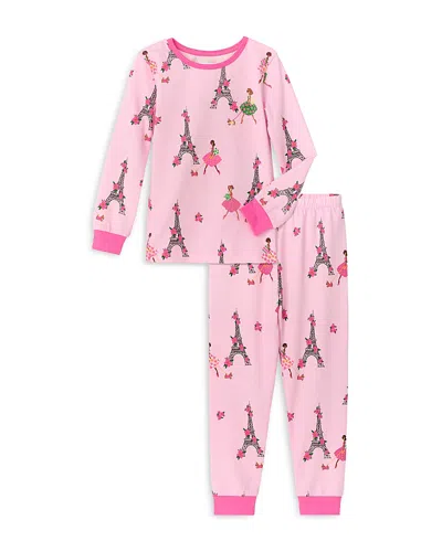 Bedhead Pajamas Unisex Kids Cotton Stretch Long Sleeve Pajama Set - Little Kid, Big Kid In Tres Chic