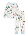 Bedhead Pajamas Unisex Printed Long Sleeved Pajama Set - Little Kid, Big Kid In Multi