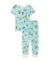 Bedhead Pajamas Unisex Short Sleeve Pajama Set - Little Kid, Big Kid In Surfside Snoopy