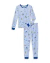 Bedhead Pajamas Unisex Ski Season Long Sleeve Pajama Set - Little Kid, Big Kid In Festival Of Lights