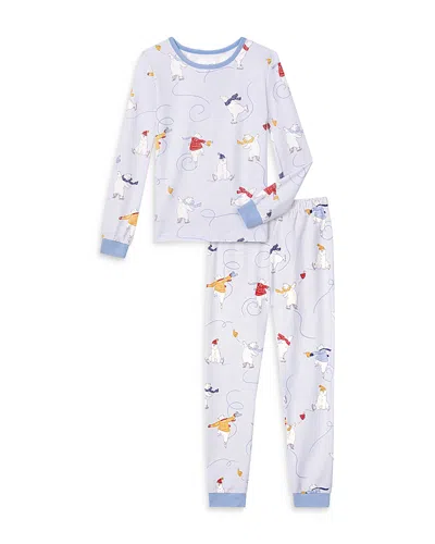 Bedhead Pajamas Unisex Ski Season Long Sleeve Pajama Set - Little Kid, Big Kid In Free Skate