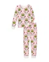 Bedhead Pajamas Unisex Christmas Printed Long Sleeve Pajama Set - Little Kid, Big Kid In Twelve Days Of Christmas