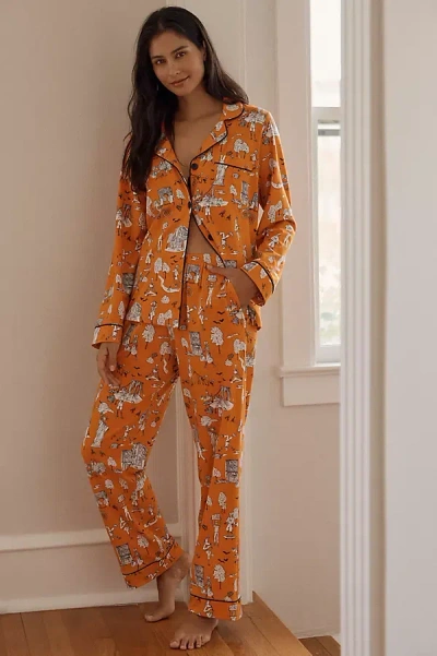 Bedhead Pjs Classic Pajama Set In Orange