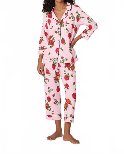 Bedhead Pjs Floral Print Pajama Set In Falling Blooms In Multi