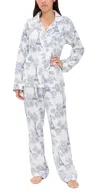 Bedhead Pjs La Belle Eiffel Classic Pj Set La Bella Eiffel In White