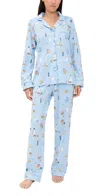 Bedhead Pjs Love And Light Classic Pj Set Love And Light In Blue