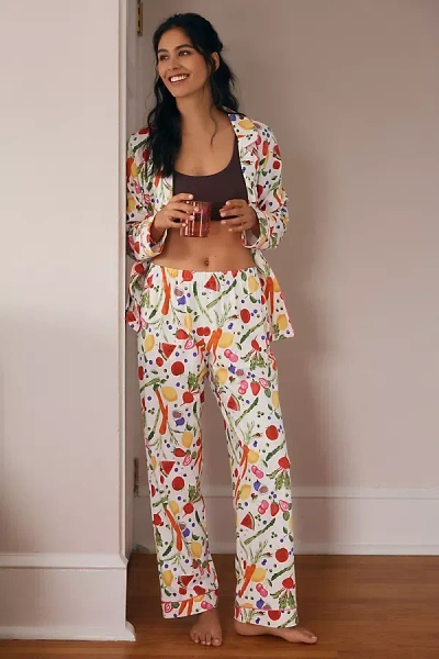 Bedhead Pjs Organic Cotton Garden Pajama Set In Multi