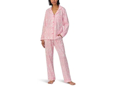 Bedhead Pjs Organic Cotton Long Sleeve Pajama Set In Blue