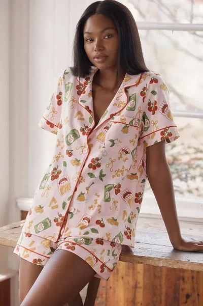 Bedhead Pjs Pasta La Vista Pajama Set In Pink
