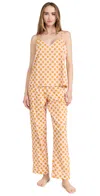 Bedhead Pjs Polka Dot Long Sleeve Pajama Set In Call Button
