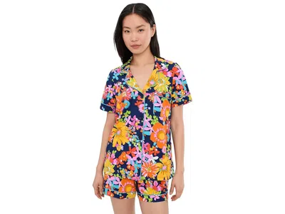 Bedhead Pjs Short Sleeve Shorty Cotton Knit Pajama Set