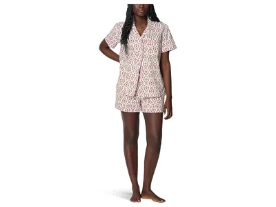 Bedhead Pjs Short Sleeve Shorty Cotton Poplin Pajama Set