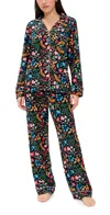 Bedhead Pjs Winter Blooms Classic Pajama Set Winter Blooms In Multi