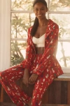 Bedhead Pjs X Anthropologie Festive Nutcracker Pajama Set In Red