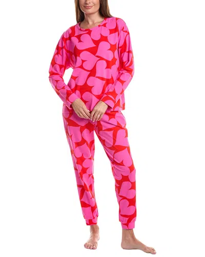 Bedhead X Trina Turk 2pc Pajama Set In Pink