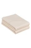 Bedhog 2-piece 1000 Thread Count Pima Cotton Pillowcase Set In Ivory