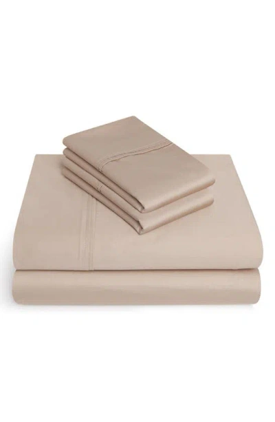 Bedhog 4-piece 625 Thread Count Cotton Sheet Set In Tan