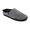 Bedroom Athletics Men's Jamie - Jumbo Cord Mule Slipper - Grey In Gray