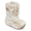 Bedroom Athletics Women's White Cole - Short Luxury Faux Fur Slipper Boot - Ferret In White