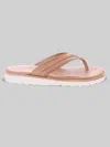 Bed:stu Elias Slide Sandals In Brown