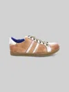 Bed:stu Lighthouse Leather Plain Toe Lace-up Sneakers In Brown